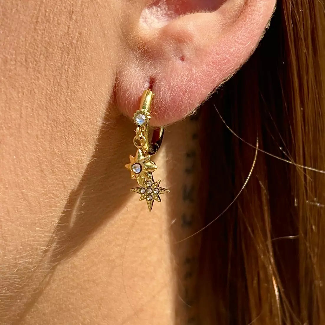 Boucles d’oreilles étincelle