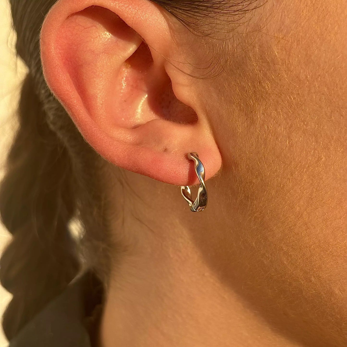 Boucles D’oreilles Mini Silver