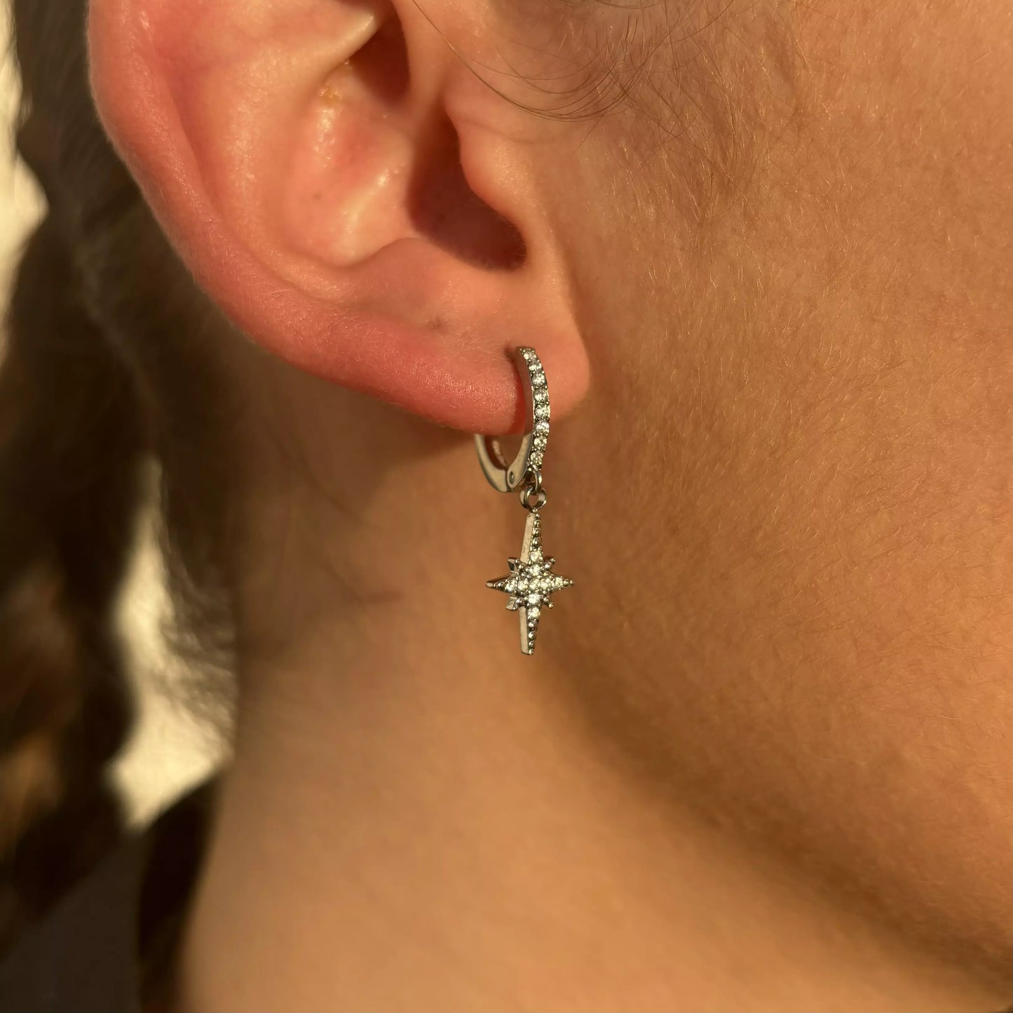 Boucles D’oreilles Venus Silver