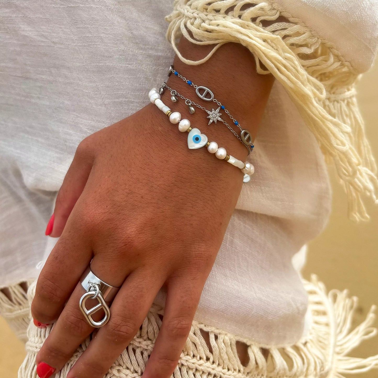 Collier Shiny Silver