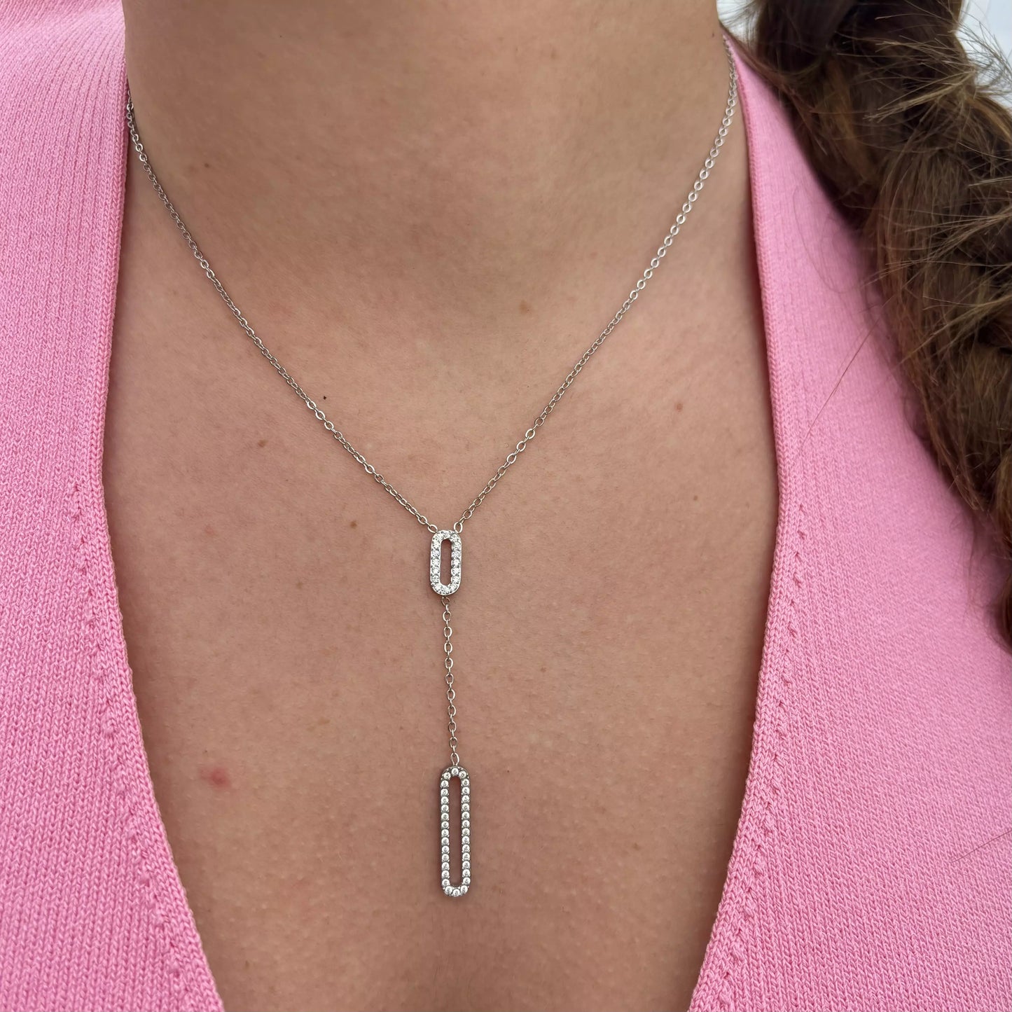 Collier Monaco Silver