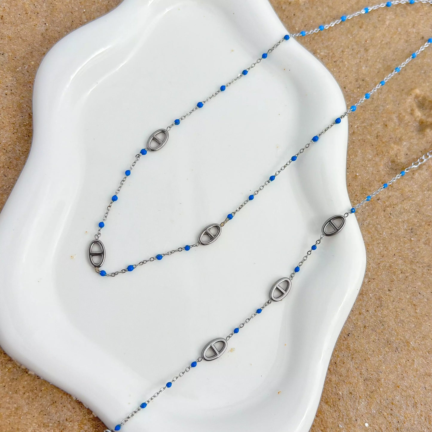 Collier Jenna Silver Bleu