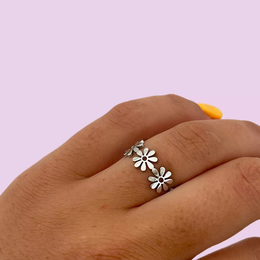 Bague Marguerite Silver