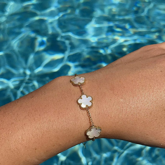 Bracelet Stella Gold Blanc