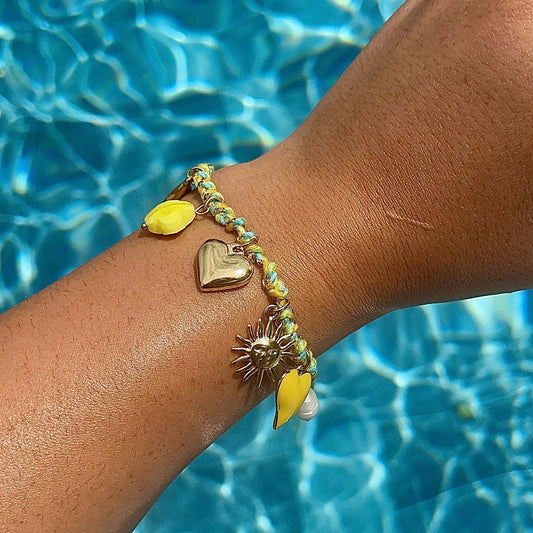 Bracelet Liane Jaune Gold