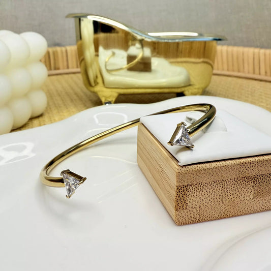Jonc Diamant Gold